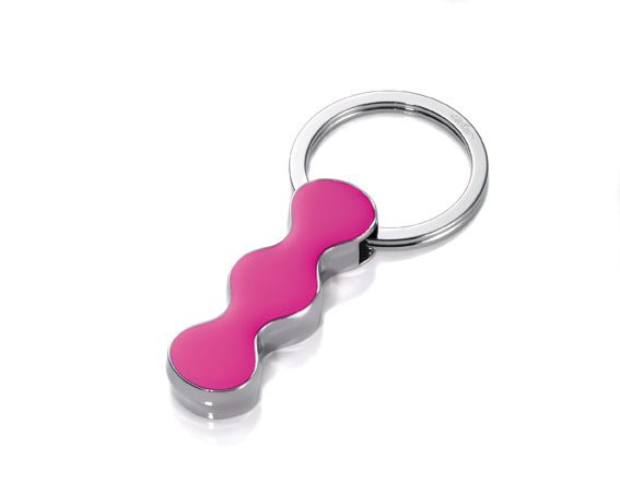 Troika Karim Rashid Nexus Charm Keychain