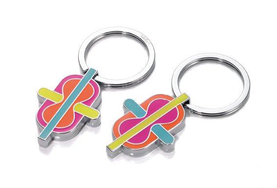 Troika Karim Rashid Omni Charm Keychain Neon Color