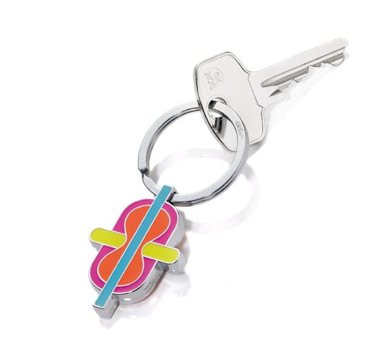 Troika Karim Rashid Omni Charm Keychain Neon Color