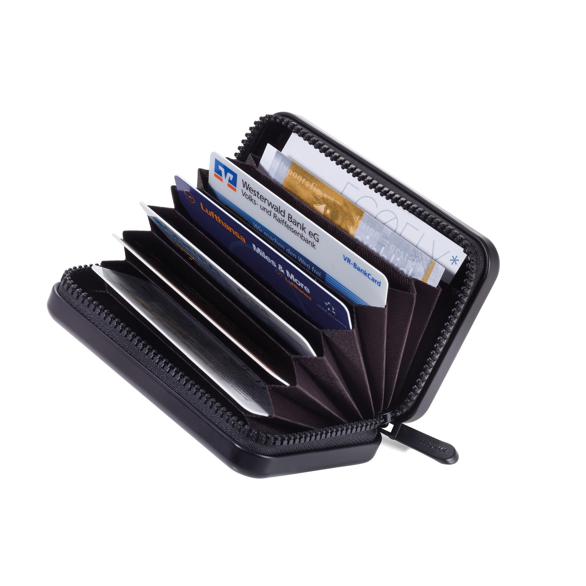Troika Kartenkoffer Credit Card Wallet RFID Protection | Troikaus.com Titanium Troika Kartenkoffer Credit Card Wallet RFID Protection | Troikaus.com Titanium