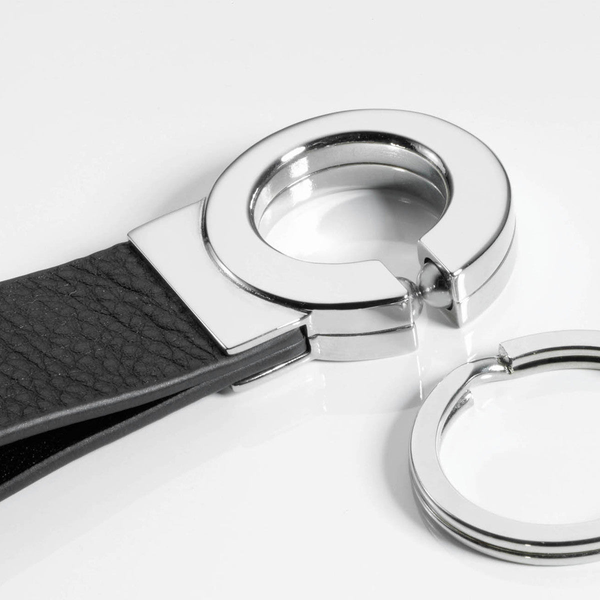Valet Keychains Troika Key-Click Leather EZ Release Valet Keychain, Multiple finishes ...