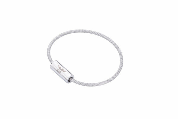 Troika Keychain Replacement Cable with Closure in Mat or Shiny