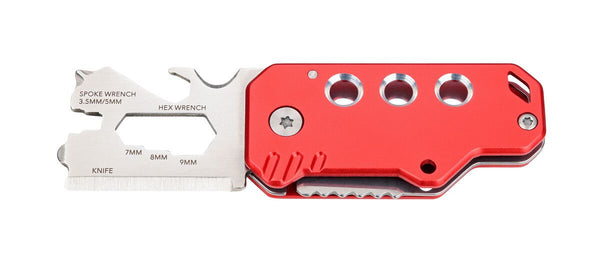 Troika KEYTOOL Pocket Multi-Tool With 11 Functions and  Keychain Loop