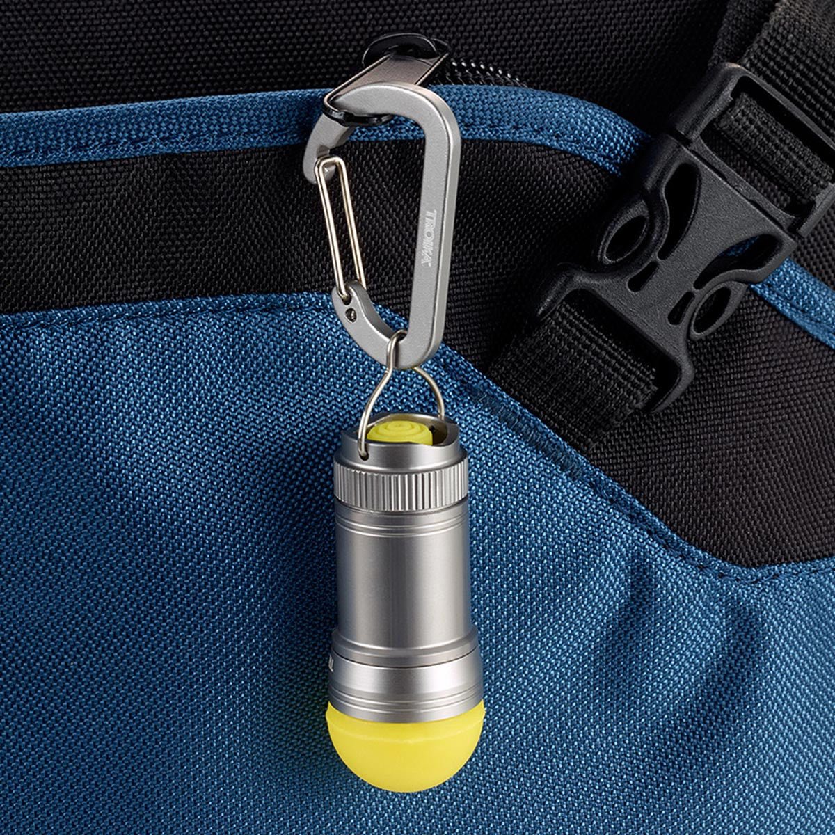 backpack mini flashlight Troika Light Alarm, Mini LED Flashlight Keychain
