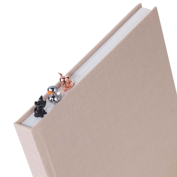 Troika Charm Bookmarks in Use