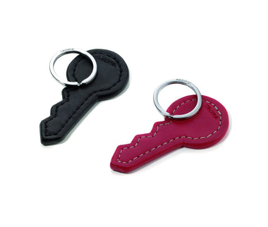 Troika Mini Magnetic leather Keychain Holder - Red