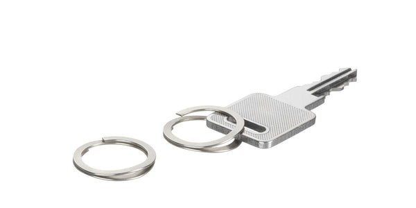 Troika NAIL GUARD EASY Keychain – Stainless Steel with Carabiner