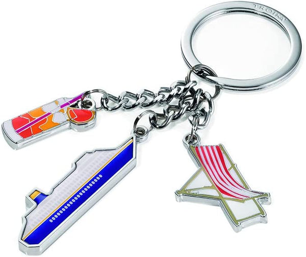 Troika Ocean Cruise Charm Keychain