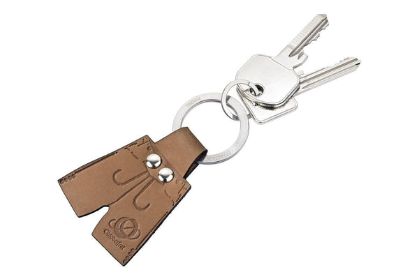 Troika OKTOBERFEST™ LEDERHOSE Genuine Leather Nail Friendly Keychain