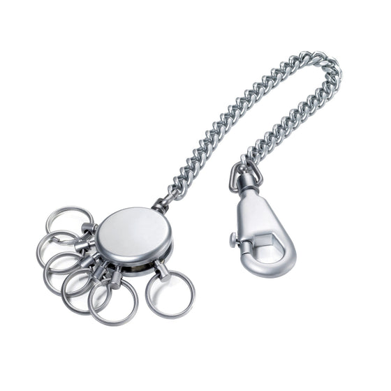 Troka - Porte-Clés Trèfle - GRLS BEST FRENDS CLOVER - Chrome Brllant - Crstaux Swarovs Troka - Porte-Clés Trèfle - GRLS BEST FRENDS CLOVER - Chrome Brllant - Crstaux Swarovs