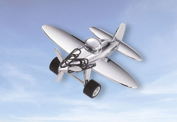 Troika Prop Airplane Paperweight