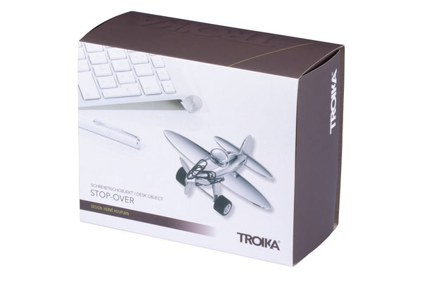 Troika Prop Airplane Paperweight