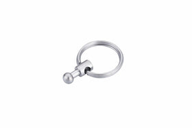 Troika Replacement Ring for Patent Keychain KYR60/MC In Mat or Black Chrome KYR60/GM