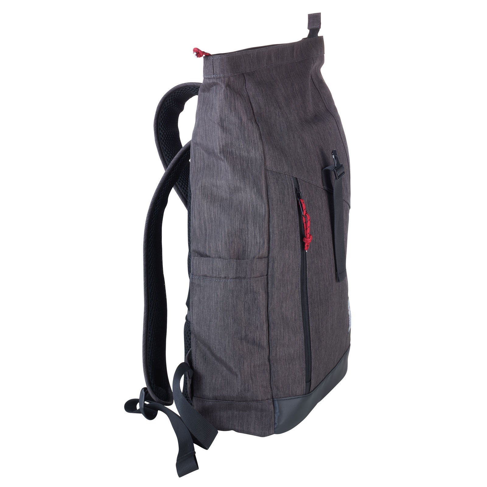 best hiking roll top backpack buckles Troika Roll Top Laptop Backpack with Metal Buckle Closure