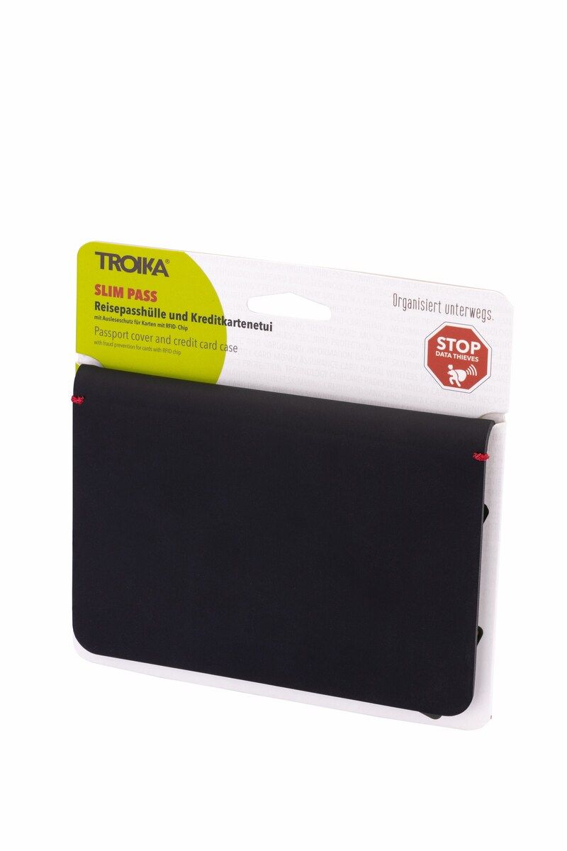 Troika Slim Pass RFID Protected Passport Cover | Troikaus.com Troika Slim Pass RFID Protected Passport Cover | Troikaus.com
