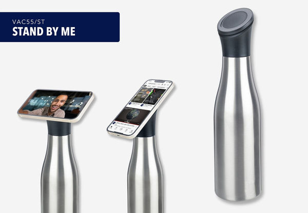 Troika STAND BY ME – Insulated Bottle with MagSafe® Phone Holder