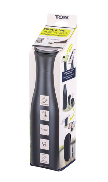 Troika STAND BY ME – Insulated Bottle with MagSafe® Phone Holder