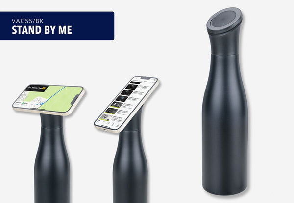 Troika STAND BY ME – Insulated Bottle with MagSafe® Phone Holder