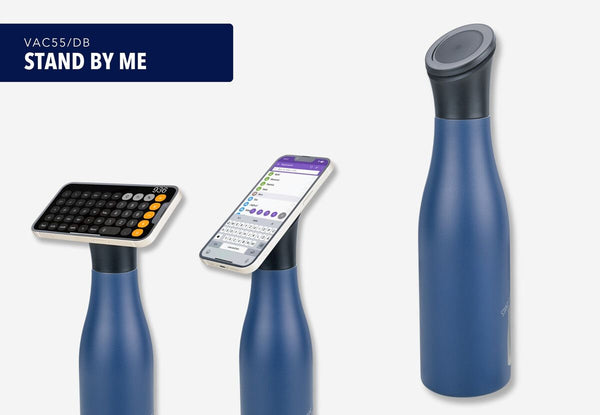 Troika STAND BY ME – Insulated Bottle with MagSafe® Phone Holder