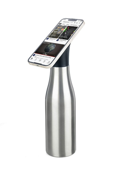 Troika STAND BY ME – Insulated Bottle with MagSafe® Phone Holder