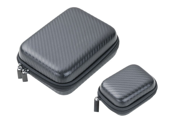 Troika Take Two Protective Set of Hard Cover Zip Around Storage Organizers