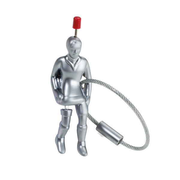 Troika Tipp-Kick Soccer Player Nail Friendly Keyring Item KR17-86/MA