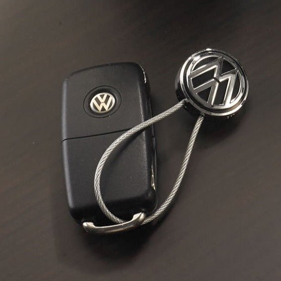Troika Officialy Licensed Volkswagen VW Logo Key Loop Key-Ring