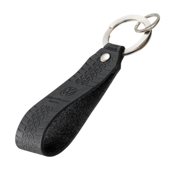 Troika VW Golf 1974 Tire Tread Leather Keychain