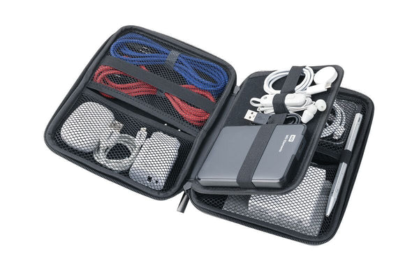 Troika Zip Around Travel Case and Tech Accessory Organizer